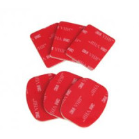 ราคา m032 6 Pcs 3M VHB Sticker Set for Gopro Helmet Mount Hero (3Mแท้) (249)