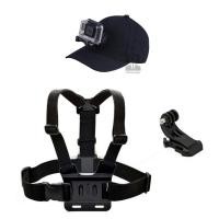 ราคา s018 หมวกใส่กล้อง สำหรับกล้องแอคชั่นแคม และกล้องขนาดเล็กทุกยี่ห้อ พร้อมสายคาดหน้าอก s018 (579)
