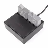 ราคา Dual Battery Charger Slot with USB Cable for Gopro Hero 5 6 7 Accessories AHDBT-501 (660)