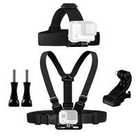 ราคา s001 ชุดสายคาดอก คาดหัว พร้อมอุปกรณ์ยึดกล้อง Head Strap Mount + Chest Mount Harness/Chesty Strap * S001 (673)