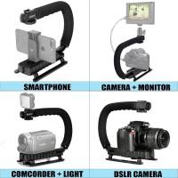 ราคา C Shape Action Camera Stabilizer for SJCAM Garmin Low Position C Rig Shoot Syetem (709)