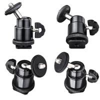 ราคา 4x Hotshoe Mount Mini Ball Head with Lock Hot Shoe Adapter (751)