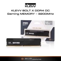 ราคา KLEVV (แรมพีซี) BOLT X DDR4 OC Gaming MEMORY - 3200MHz (26710268499)