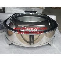 ราคา ชุดอ่างอุ่นอาหารทรงกลมฝากระจก ขาเตึ้ยความจุ 6 ลิตร (241)