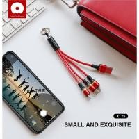 ราคา สายชาร์จ 3 หัว 2.4A WUW รุ่น X125 สายชาร์จ ios, Micro, Type-C (3665801274)