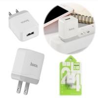 ราคา หัวชาร์จ Hoco C22 2.4 A ชาร์จเร็ว สุดคุ้ม Adapter อะแดปเตอร์ชาร์จไฟ ป้องกันไฟกระชาก รองรับชาร์จไฟให้ โทรศัพท์ แท็บแล็ต (13962020308)