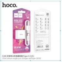 ราคา Hoco C106 10.5W ปลั๊กชาร์จไฟบ้าน Hoco C106 หัวชาร์จ 1 USB พร้อมจอบอกความเร็วขณะชาร์จ HOCO C106 หัวชาร์จ 1 พอร์ต พร้อมสา (22251307369)