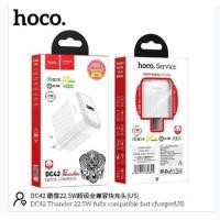 ราคา Hoco DC42 ชุดชาร์จเร็ว Fast Charger 22.5W QC3.0 หัวชาร์จเร็ว ชุดชาร์จ ใช้สำหรับ สำหรับ Micro / ios /Type-C (25557190318)