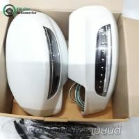 ราคา ครอบกระจกมองข้างมีไฟ SUZUKI SWIFT สีขาวมุก งาน FITT (460)