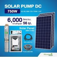 ราคา Solar Pump DC 750W-56M-72V-1.25"