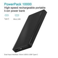 ราคา Xiaomi ZMI QB810 แบตสำรอง 10000mAh Quick Charge 2.0 Power Bank Micro Type-C Black, 5001-10000mAh (33)