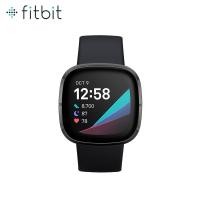 ราคา Fitbit Sense สมาร์ทวอทช์สายสุขภาพ รุ่น Sense ฟังก์ชั่นครบครัน มาพร้อมเซนเซอร์ EDA เพื่อบริหารจัดการความเครียด รับประกันสินค้า 1 ปี ( Carbon/Graphite ) (2927)