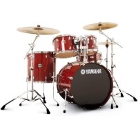 ราคา กลองชุด YAMAHA รุ่น STAGE CUSTOM BIRCH พร้อมชุดฮาร์ดแวร์ CRANBERRY RED
