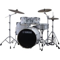 ราคา กลองชุด YAMAHA รุ่น STAGE CUSTOM BIRCH พร้อมชุดฮาร์ดแวร์ PURE WHITE