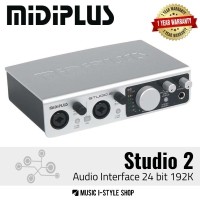 ราคา ออดิโออินเตอร์เฟส MIDIPLUS Studio 2