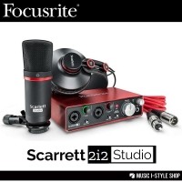 ราคา ชุดอุปกรณ์บันทึกเสียง FOCUSRITE SCARLETT 2I2 STUDIO (2ND GEN)