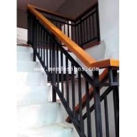 ราคา ราวบันไดเหล็กผสมไม้ (6384697)