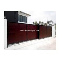 ราคา ประตูรั้วเหล็กผสมไม้เทียม (6368726)