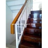 ราคา ราวบันไดเหล็กผสมไม้ (6341693)