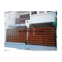 ราคา ประตูรั้วเหล็กผสมไม้เทียม (6278121)