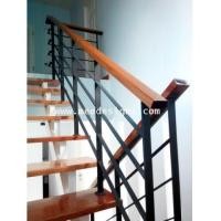 ราคา ราวบันไดเหล็กผสมไม้ (6256422)