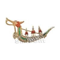 ราคา เรือสุพรรณหงส์ (ลายสีเขียว) (2953228)