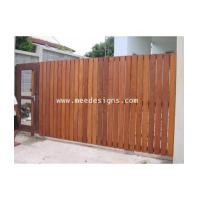 ราคา ประตูรั้วเหล็กผสมไม้ (6190840)