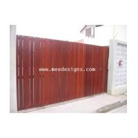 ราคา ประตูรั้วเหล็กผสมไม้ (6188658)