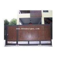ราคา ประตูรั้วเหล็กผสมไม้เทียม (6184517)