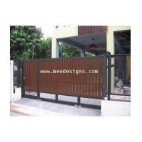 ราคา ประตูรั้วเหล็กผสมไม้เทียม (6178554)