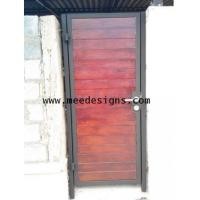 ราคา ประตูรั้วเหล็กผสมไม้เทียม (6135587)