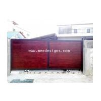 ราคา ประตูรั้วเหล็กผสมไม้เทียม (6116779)