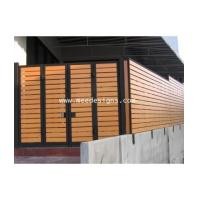 ราคา ประตูรั้วเหล็กผสมไม้เทียม (5793443)