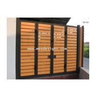 ราคา ประตูรั้วเหล็กผสมไม้เทียม (5782098)