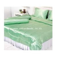 ราคา ผ้าปูที่นอนผ้าซาตินแท้ 440 เส้น ขนาด 3.5 ฟุต (2732121)