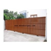 ราคา ประตูรั้วเหล็กผสมไม้เต็ง (5355426)