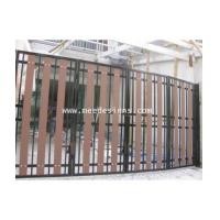 ราคา ประตูรั้วเหล็กผสมไม้เทียม (5303491)