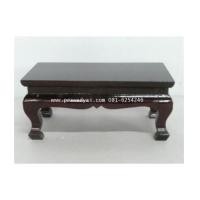 ราคา โต๊ะบูชาเดี่ยว ขาสิงห์ 5x10 นิ้ว สีโอ็ก (5152866)