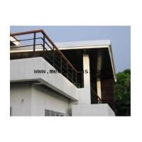 ราคา ราวบันไดเหล็กผสมไม้แดง (3647713)