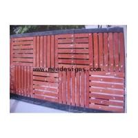 ราคา ประตูรั้วเหล็กผสมไม้ (3513725)