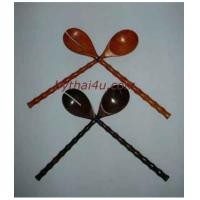 ราคา ช้อน ส้อมสลัดไม้พยูง ด้ามยาว (742623)