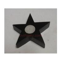 ราคา เชิงเทียนไม้มะม่วง รูปดาว (640185)
