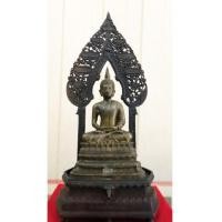 ราคา พระบูชานิรันตราย 4.5 นิ้ว สูงประมาณ 15 นิ้ว วัดบวรนิเวศ ปี 2535 เนื้อสัมฤทธิ์รมดำ เลข 158 หายากสุด (7506631)