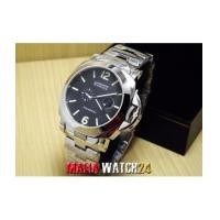 ราคา M0390 นาฬิกา Panerai Luminor Power Reserve King Size 44 mm. Pam 90 หน้าปัดดำสายสแตนเลส ใหญ่เต็มข้อ (4648299)