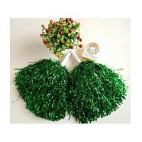 ราคา 1 คู่=2 อัน สีเขียวเงา พู่ฟอยด์ใหญ่ พู่เชียร์กีฬา พู่เชียร์ลีดเดอร์ พู่กองเชียร์ ปอมปอมเชียร์ (5051011)