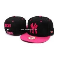 ราคา จำหน่าย หมวก แฟชั่น Snapback HipHop สุดเท่ จาก YMCMB สีดำสลับชมพู(YM) ราคาประหยัด (พรีออเดอร์) (4988357)