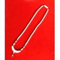 ราคา สร้อยงาช้างขนาด 6 มิล ทองเลเซอร์ ตัวกลางบูมเมอแรง รับประกันงาแท้ ขนาดความยาว 21 นิ้ว สวยคลาสสิค (7359822)