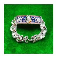 ราคา เลสช้างคู่ หลวงพ่อเงิน บางคลาน รุ่นทวิกุญชรเงินมั่งคั่ง เนื้อเงินลงยาสีน้ำเงิน ขนาด 4 บาท วัดท้ายน้ำ (7184455)