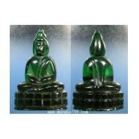 ราคา พระเครื่อง พระแก้วหลวงพ่อเจียง วัดเจริญสุขาราม เนื้อสีเขียว รุ่น2 (6991930)