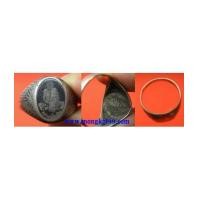 ราคา พระเครื่อง แหวนหลวงพ่อเดิม วัดหนองโพธิ์ เนื้อเงินลงถม 1 (6715604)